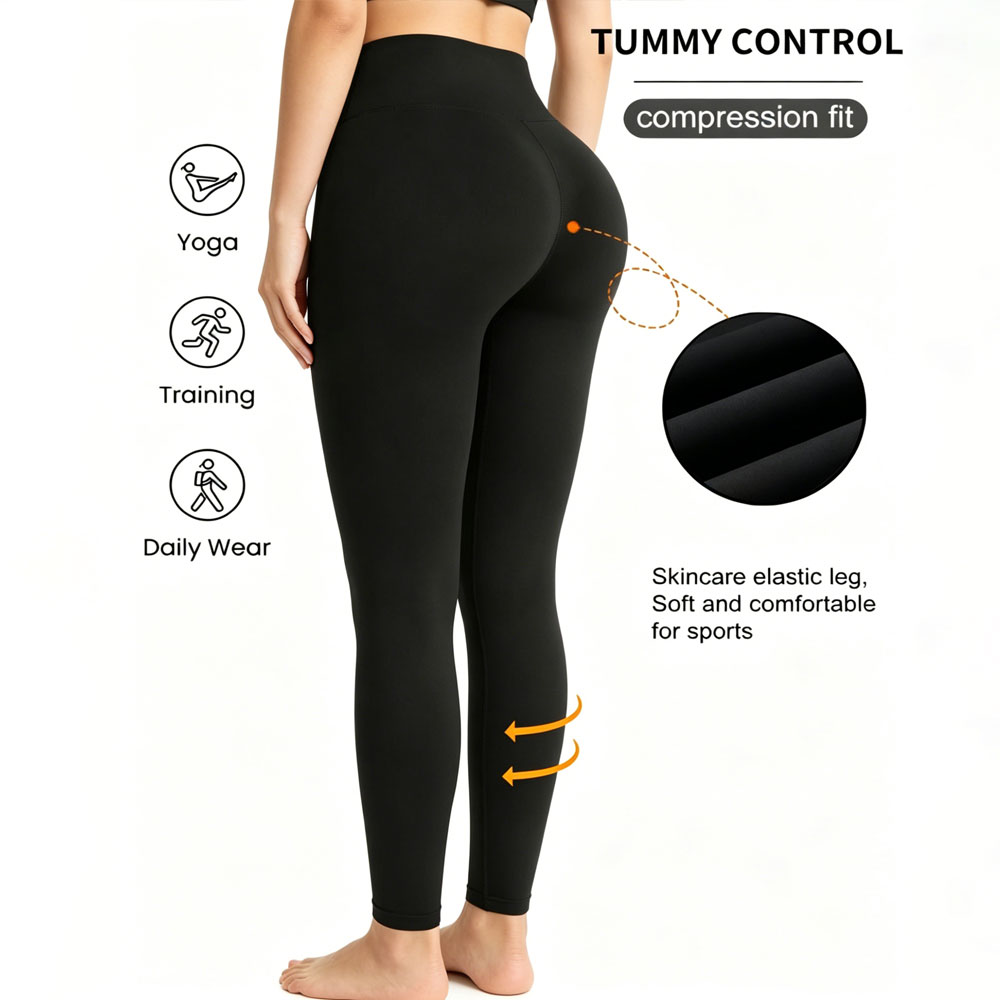 Pilates In Yoga Pants - Legging olahraga wanita high stretch, lembut