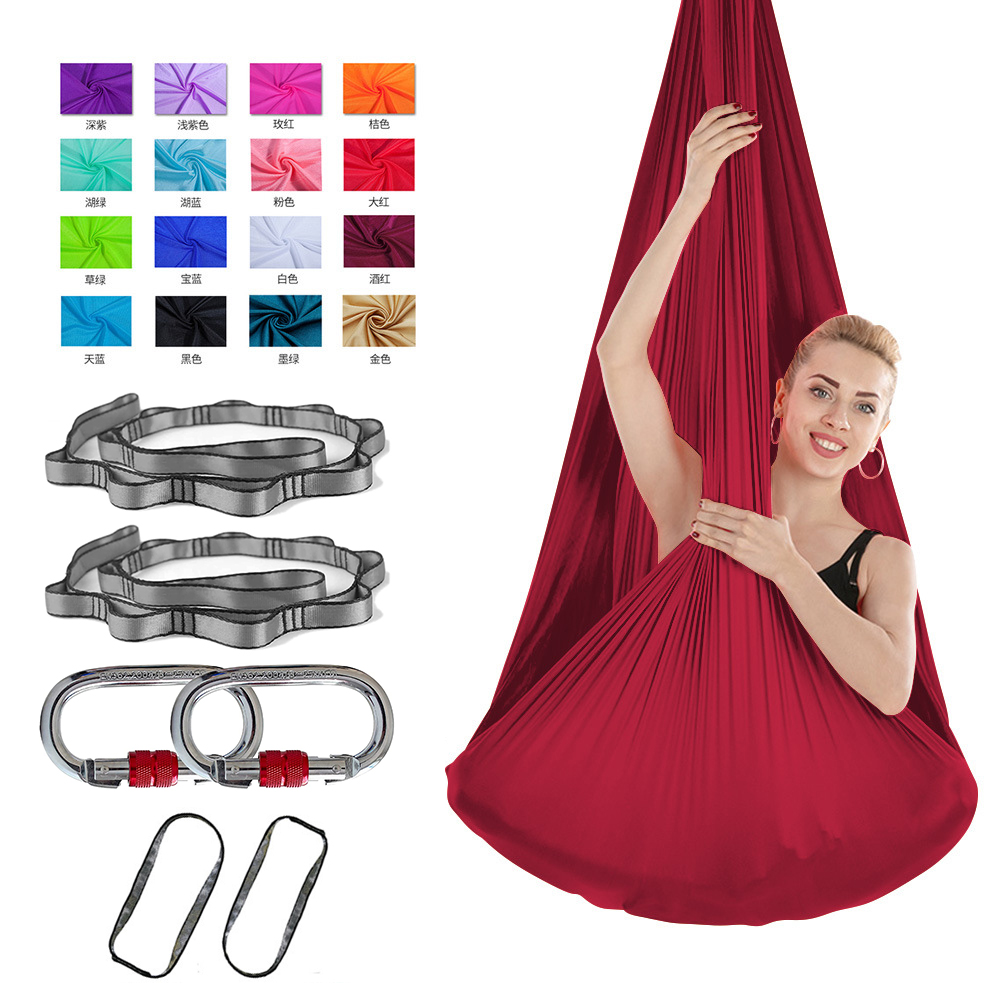 Aerial Silk Hammock - Set Hammock Yoga Udara FITNESS 4.37