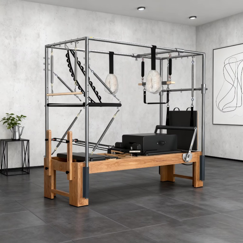 Pilates Yoga Combo - Mesin Pilates Reformer Combo Dua-dalam-Satu dari