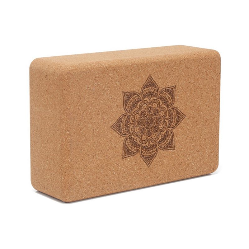 Yoga Block Cork - AED2-Cork Yoga Block Gym Blocks Cork