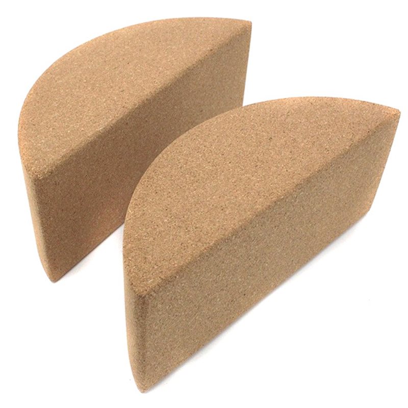 Yoga Block Cork - A07T-Blok Yoga- Gabungan 2 Blok Gabus