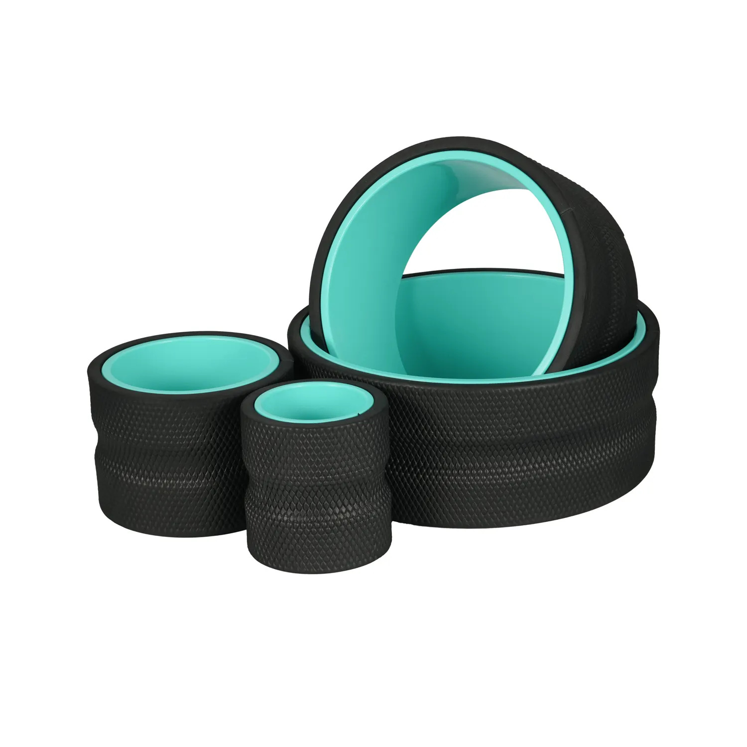 Yoga Wheel Dharma - Set Alat Yoga EVA Roda Yoga