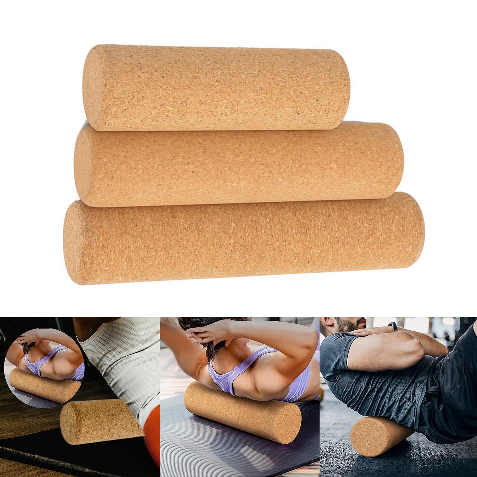 Yoga Block Cork - Rol pijat otot Myofascial, pilar Yoga