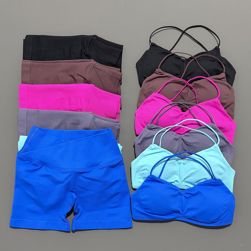 Pilates Yoga Set - Set Olahraga Wanita 2 Potong Vision