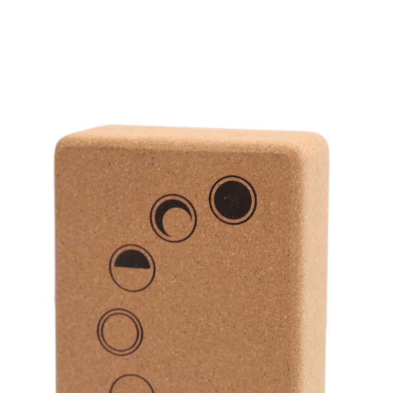 Yoga Block Cork - Blok Yoga Gabus Kepadatan Tinggi -