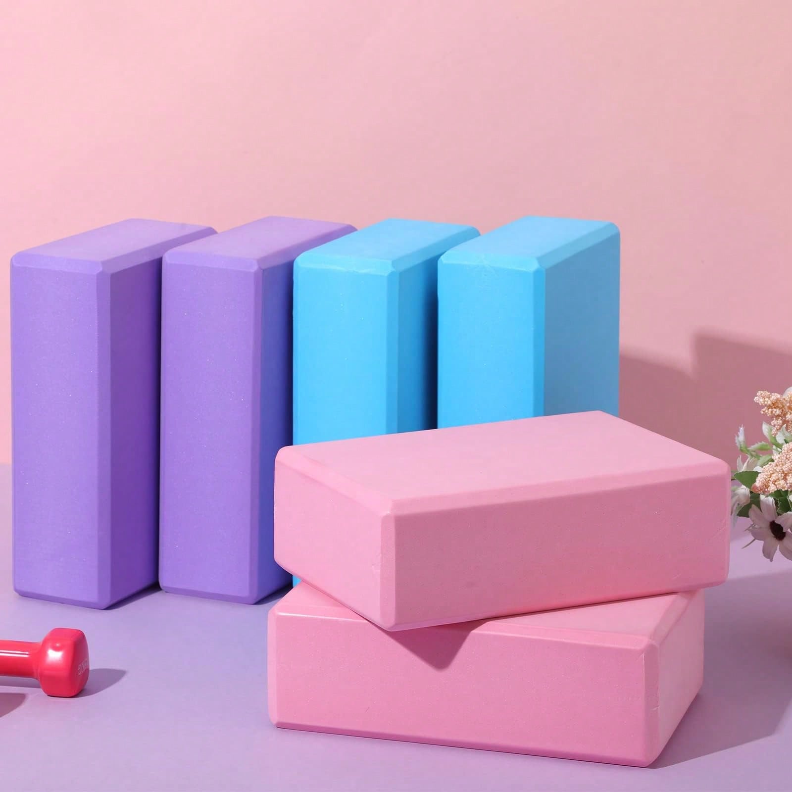 2 Paket Bata Yoga Busa Kepadat - Yoga Block Cork ulasan dan harga