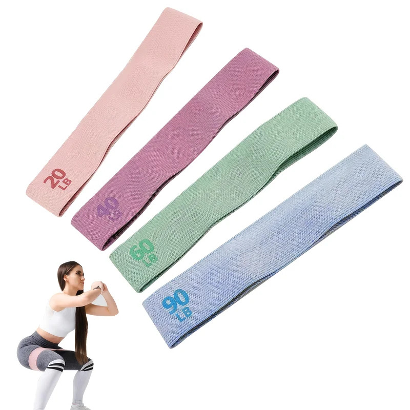 20-90LB Pita Elastis Kain Pita - Pilates Yoga Joint ulasan dan harga