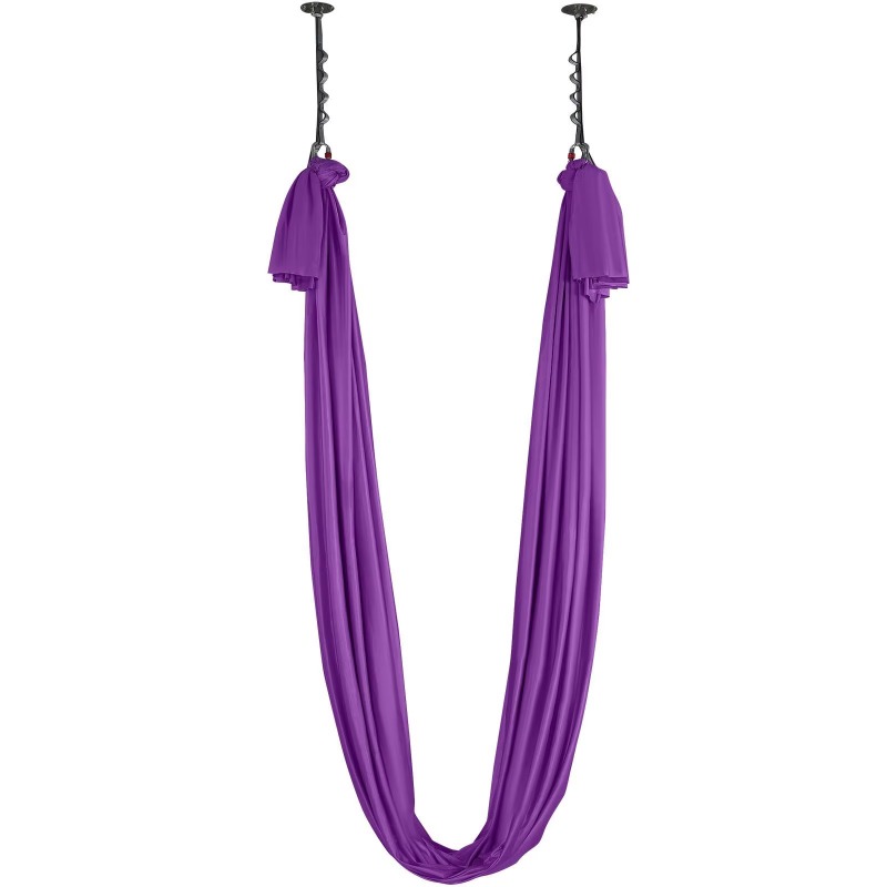 Ayunan Yoga Aerial Silk Ungu 2 - Aerial Silk Hammock ulasan dan harga