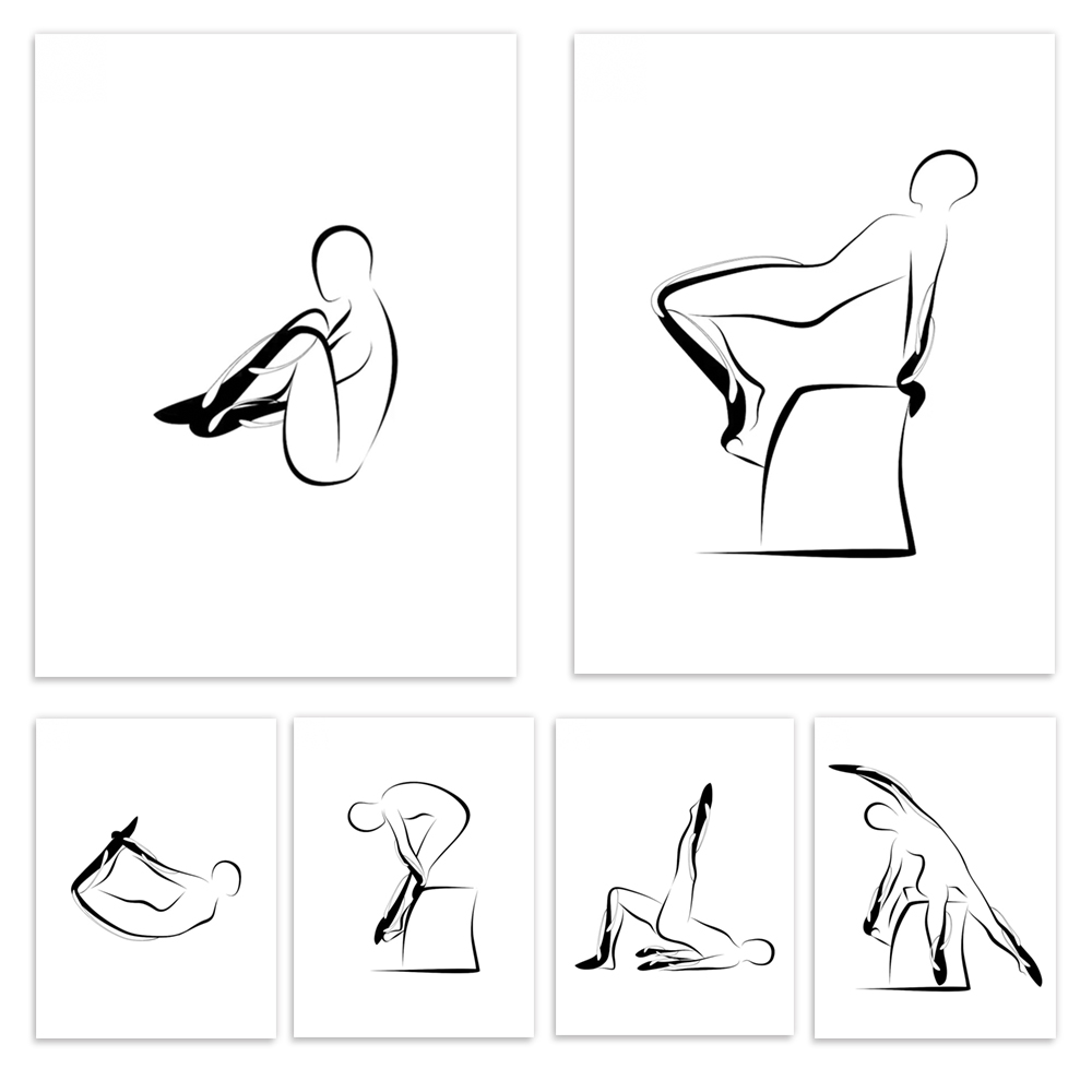 Poster Pilates, push-up Pilate - Pilates Yoga Room ulasan dan harga