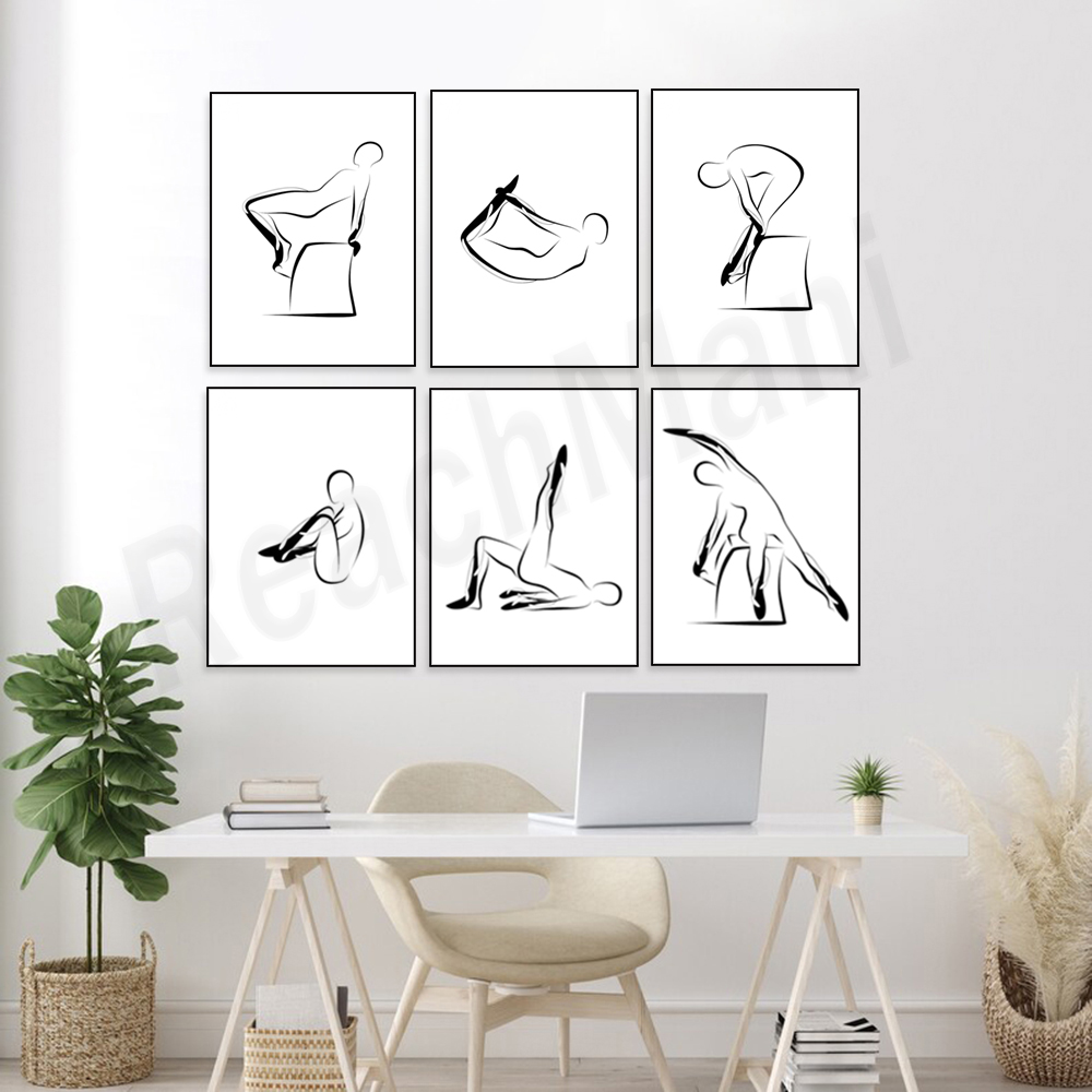 Poster Pilates, push-up Pilate - Pilates Yoga Room ulasan dan harga