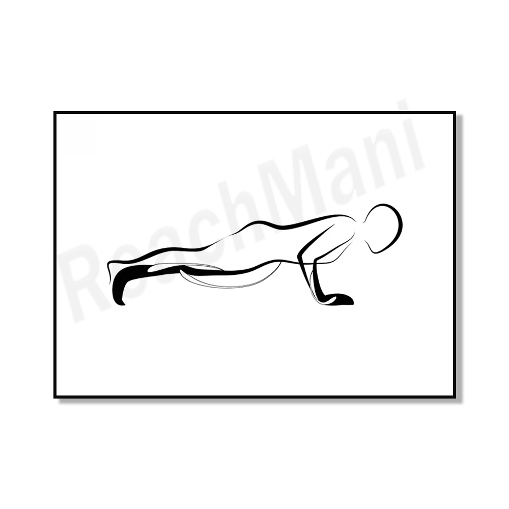 Poster Pilates, push-up Pilate - Pilates Yoga Room ulasan dan harga