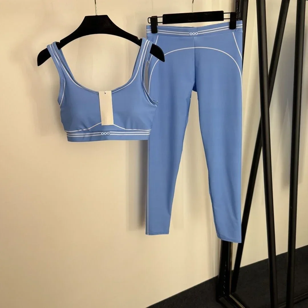 Tank Top dan Celana Dua Potong - Pilates Yoga Set ulasan dan harga