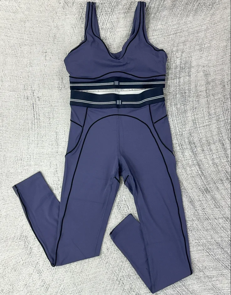 Tank Top dan Celana Dua Potong - Pilates Yoga Set ulasan dan harga