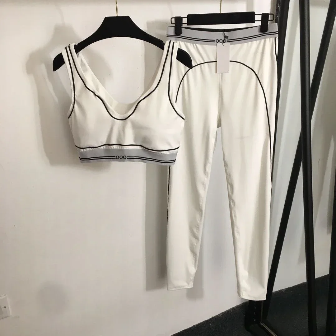 Tank Top dan Celana Dua Potong - Pilates Yoga Set ulasan dan harga