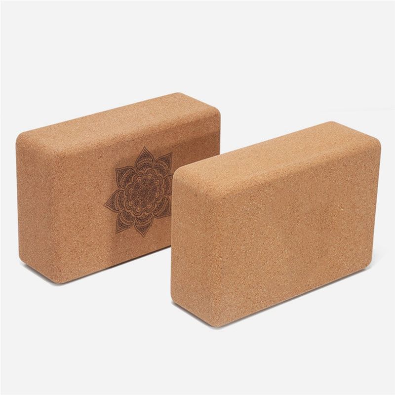 AED2-Cork Yoga Block Gym Block - Yoga Block Cork ulasan dan harga