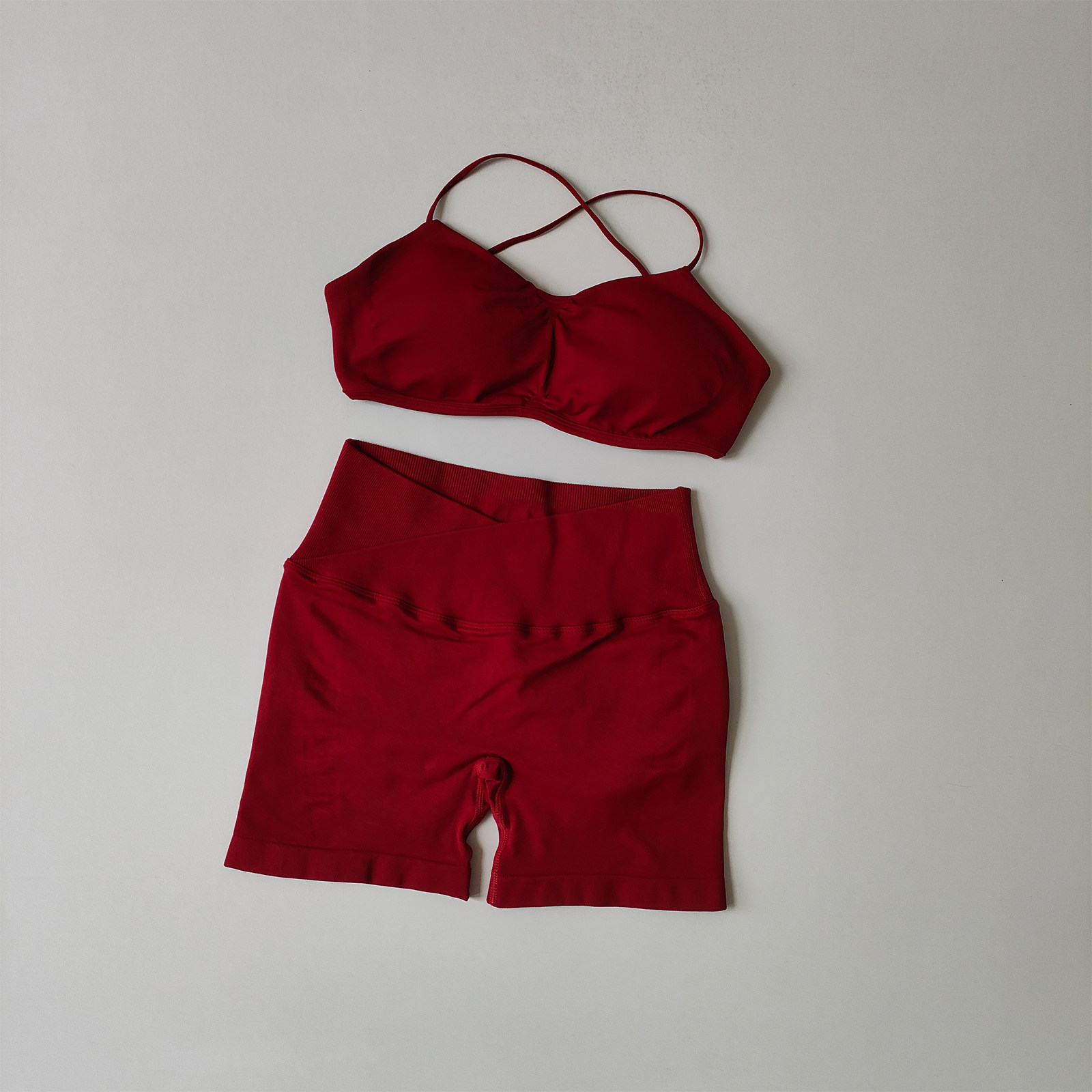 Set Yoga Seamless Elastis Ting - Pilates In Yoga Pants ulasan dan harga