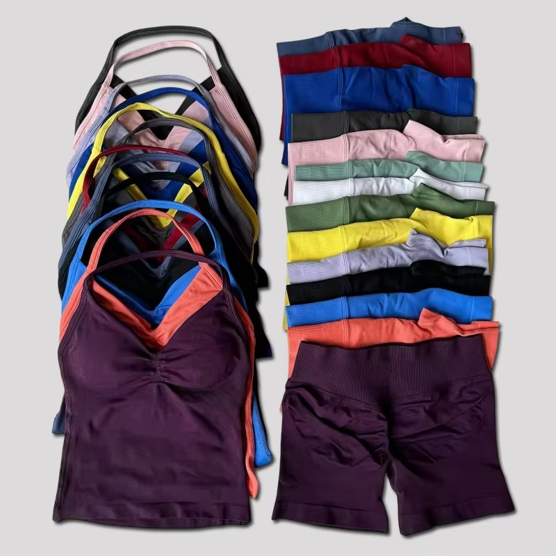 1-2 Set Pakaian Olahraga Wanit - Pilates Yoga Set ulasan dan harga