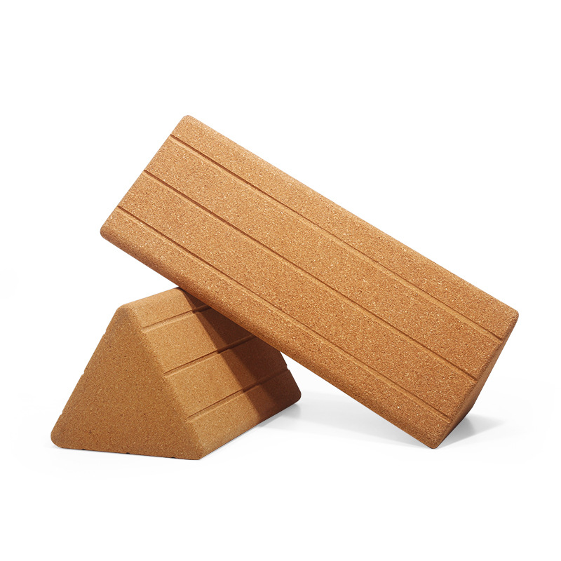 Blok Yoga Segitiga Berdensitas - Yoga Block Cork ulasan dan harga