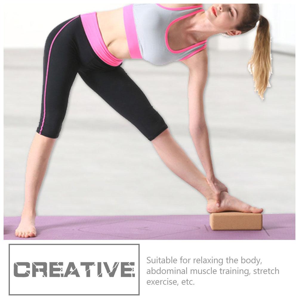 Peralatan Latihan Kebugaran Bl - Yoga Block Cork ulasan dan harga