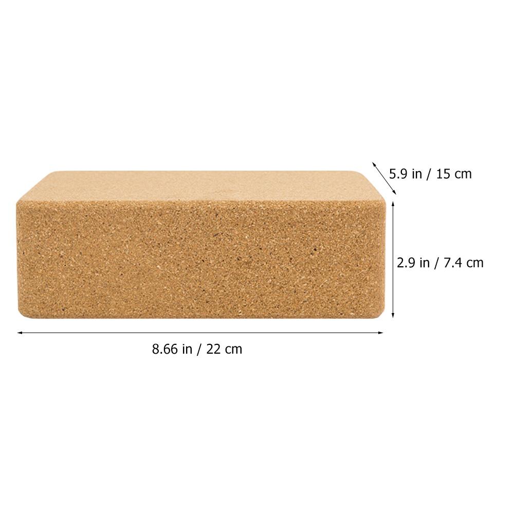 Peralatan Latihan Kebugaran Bl - Yoga Block Cork ulasan dan harga