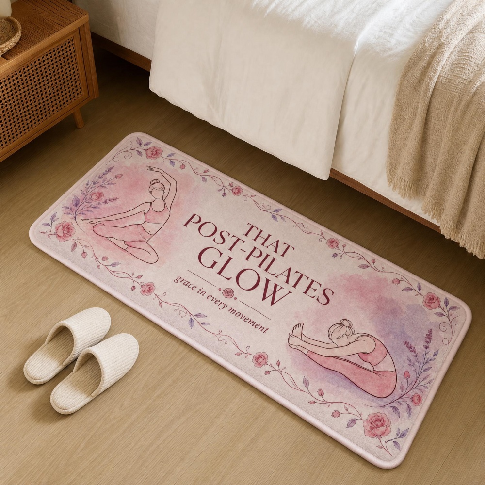 Karpet Lari Motif Bunga Yoga B - Pilates Yoga Room ulasan dan harga