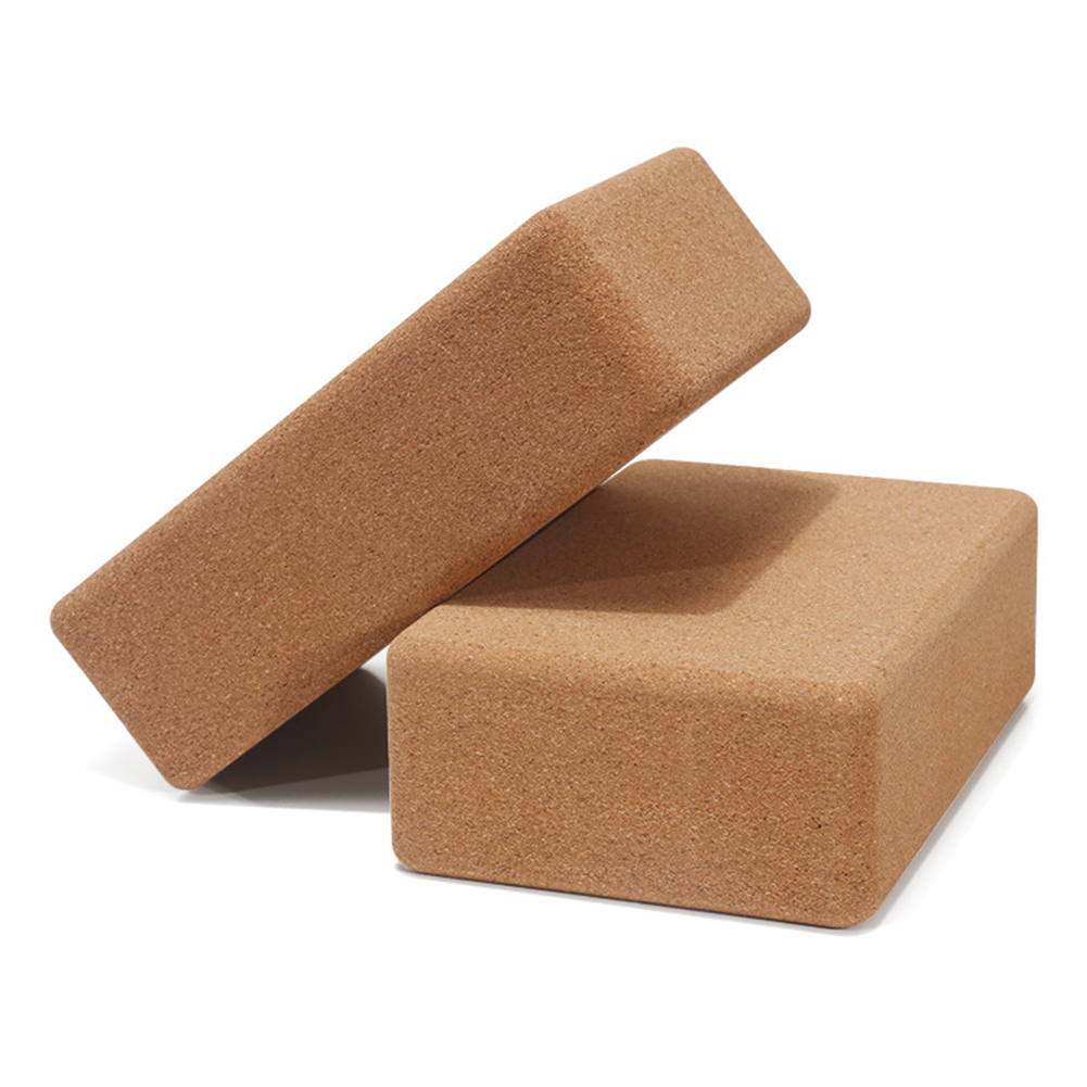 1 Buah Blok Yoga Gabus Anti Se - Yoga Block Cork ulasan dan harga