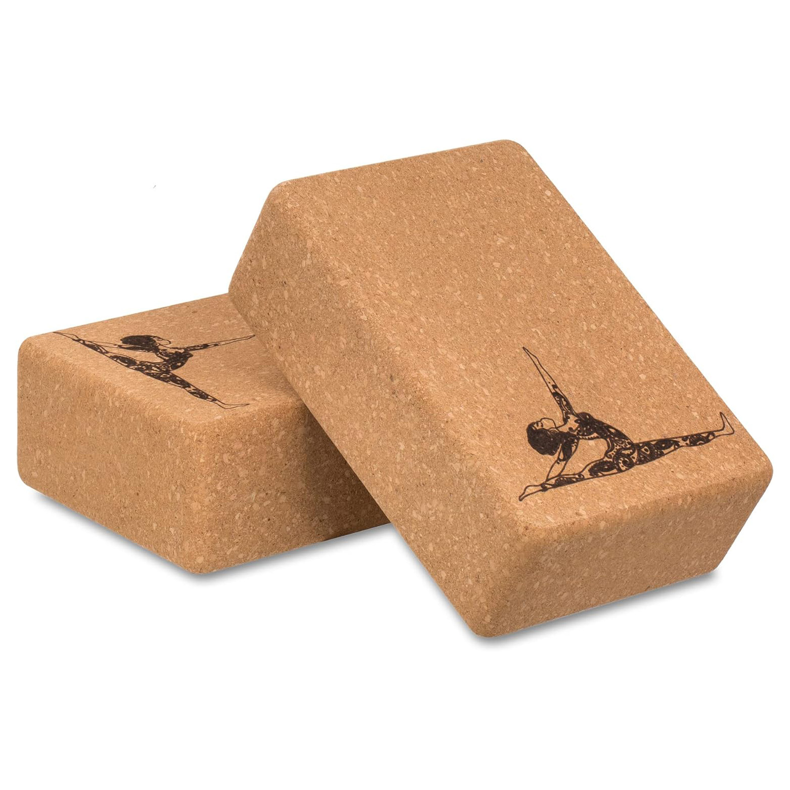 Blok Yoga Gabus Alami 100% - B - Yoga Block Cork ulasan dan harga