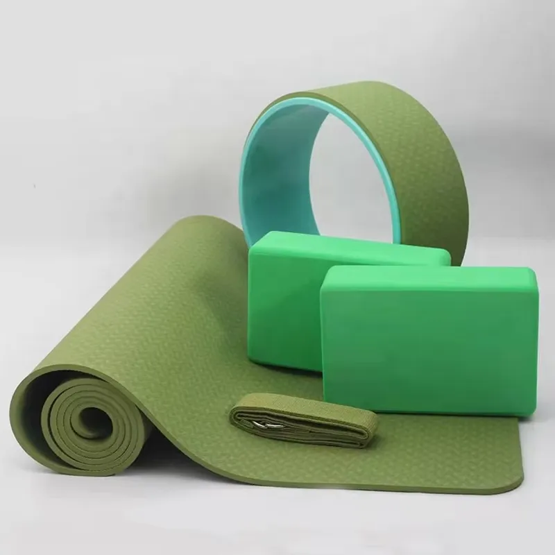 Set Mat Yoga SANFAN Custom Pri - Yoga Block Cork ulasan dan harga